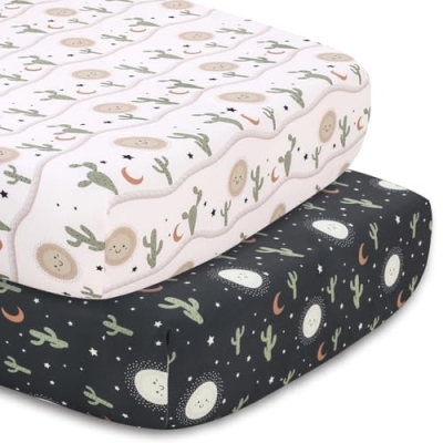 Joshua Tree Crib Bedding Set, Neutral Nursery Quilt 5 Piece, Desert Boho Baby Bedding, 20.5cm 8 Product: The Peanutshell 5 Piece Baby Crib Bedding Set for Boys & Girls - Newborn, Infant & Toddler Nursery Bed Set Decor with Fitted Crib Sheets, Blanket, Dust Ruffle Comforter - Joshua Tree