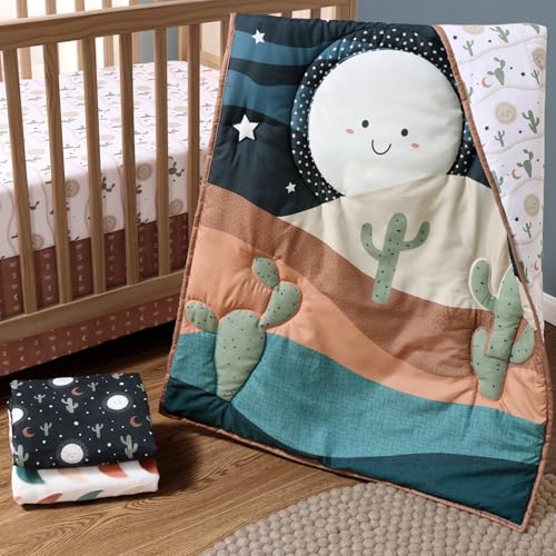 Joshua Tree Crib Bedding Set, Neutral Nursery Quilt 5 Piece, Desert Boho Baby Bedding, 20.5cm 5 Product: The Peanutshell 5 Piece Baby Crib Bedding Set for Boys & Girls - Newborn, Infant & Toddler Nursery Bed Set Decor with Fitted Crib Sheets, Blanket, Dust Ruffle Comforter - Joshua Tree