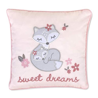 Product: Wendy Bellissimo 4pc Nursery Bedding Baby Crib Bedding Set (Pink Fox)