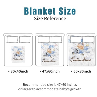 Personalized Baby Crib Bedding Set, Bear Glider Nursery Set, Custom Name 3 Piece Blanket Sheet Changing Pad Cover 32.5cm 14 Product: YISMEET Personalized Baby Crib Bedding Set – Custom Name 3-Piece Nursery Set with Bear Glider Pattern, Soft Blanket, Fitted Crib Sheet and Changing Pad Cover, for Boys Girls
