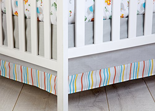 Product: Zutano Juba 5 Piece Crib Set, Multi-Colored