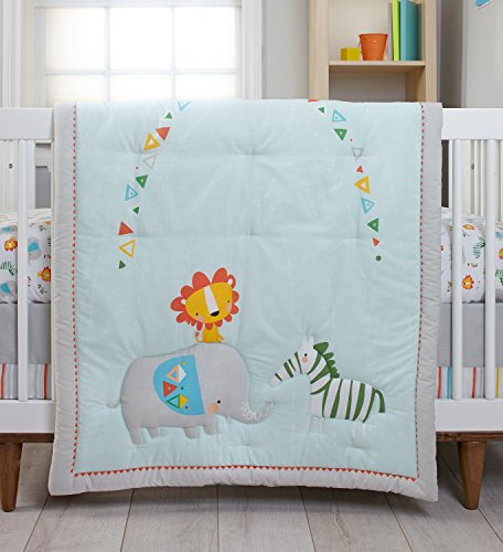 Product: Zutano Juba 5 Piece Crib Set, Multi-Colored