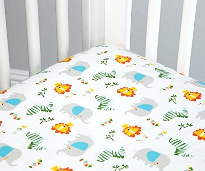 Product: Zutano Juba 5 Piece Crib Set, Multi-Colored