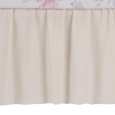 Product: Lambs & Ivy Coquette Floral Pink Bows Aesthetic 3-Piece Baby Crib Bedding Set