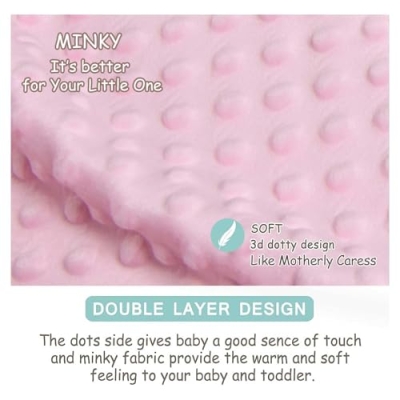Personalized Baby Girl Crib Bedding Set, Pink Bow Name Crib Minky Blanket and Fitted Sheet, 2 Piece Set, 2pc 10 Product: Munific Custom Baby Girl Crib Bedding Set – Personalized Pink Bow Nursery Bedding with Name, 2 Piece Set Includes Crib Minky Blanket & Fitted Sheet for Newborns and Infants