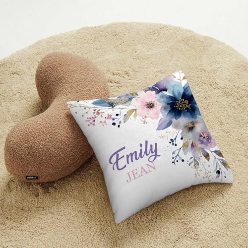 Personalized Baby Girl Crib Bedding Set, Floral Purple Nursery Set, 3 Pcs Soft Blanket Fitted Sheet Pillowcase, Custom Name 3Pcs 4 Product: Munific Personalized Baby Crib Bedding Sets for Girls – Custom Name 3 Pcs Floral Purple Nursery Set with Soft Blanket, Fitted Sheet & Pillowcase for Newborn or Infant Gift