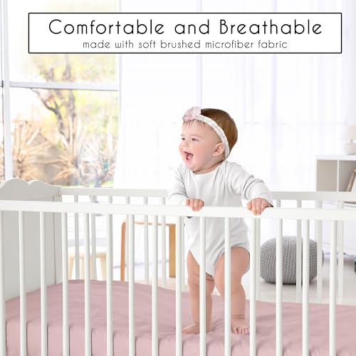 Sweet Jojo Designs Boho Pink Floral Baby Crib Bedding Set, Girls Nursery 4 Piece, 45in x 36in 4 Product: Sweet Jojo Designs Boho Pink Floral Baby Crib Bedding Set for Girls - 4pc with Infant Nursery Blanket Sheet Skirt Diaper Stacker - Flower Garden Bohemian Farmhouse Wildflower Vintage Shabby Green
