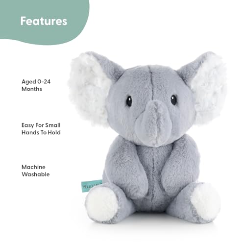 Peanutshell Grey Elephant Baby Crib Bedding Set, 4 Piece Nursery Set, Fitted Sheet, Dust Ruffle, Comforter, Plush Toy, 28x52in 4 Product: The Peanutshell 4 Piece Baby Crib Bedding Set for Boys & Girls - Newborn, Infant & Toddler Nursery Bed Set with Fitted Crib Sheet, Dust Ruffle Comforter, Plush Elephant Toy, Grey Elephant Decor